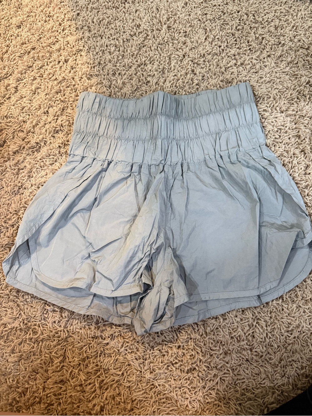 FP Movement by Free People Smocked-Waist Athletic Shorts